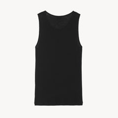 SAINT LAURENT CASSANDR Women's Spring/Summer Fashion Casual Crewneck Pullover Ribbed Cotton Logo Embroidered Tank Top Vest #79359