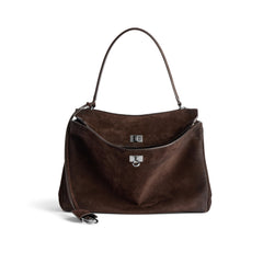 Balenciaga RODEO Women's Fashion Classic Solid Color Suede Tote Bag Small Medium Large Handbag Tote Bag Bags #78954 7897722AB4G2308