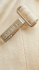 Chanel Women's CoCo Beach Collection Cotton Beach Bag Logo Solid Color Tote Bag Bags AAA938-B20128-10800 #81285