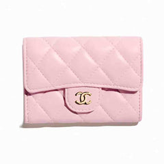 Chanel Classic Card Holder New Black Cf Caviar Calfskin Flap Card Holder With Gold Buckle Ap0214 Bag Bags #196876