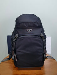 Prada Men's Speedrock Re-nylon Backpack Large-capacity Travel Bag Stylish Casual Backpack Bags #84244A