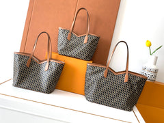 Moynat M Canvas Women's Fashion Classic Hook And Eye Closure Design Canvas Tote Bag Handbag Shoulder Bag Bags #78697