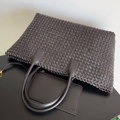 Bottega Veneta Cabat Large 51cm Lambskin Woven Fashionable Handbag Spacious Casual Bag Bags #196744