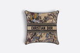 Square Pillow ¨C Smoky Jardin d'Hiver Large Night Bird
