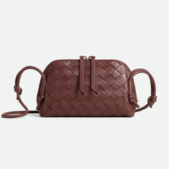 Bottega Veneta Concert Clutch Intrecciato-woven Leather Clutch Women's Slim-strap Casual Crossbody Bag Elegant And Stylish Bags #196293