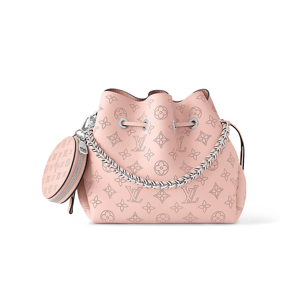 Louis Vuitton Women's Handbag Bella Moon Goddess Black Openwork All-over Print New Bucket Bag Multi-color Drawstring Chain Bag M57070 Bags #84178A
