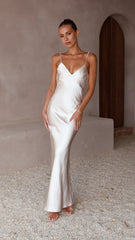 Gisella Maxi Dress - Champagne
