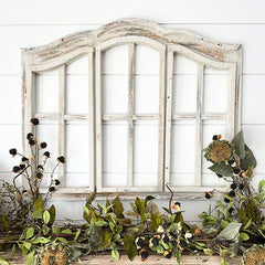 Handcrafted Wooden Window Frame