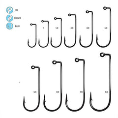 Gamakatsu Jig 90 Heavy Wire RB Nano Alpha Hooks - 25 Pack