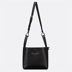 Dior Signature Women's Monogram Printed Solid Colour Grained Cowhide Leather Shoulder Tote Bucket Bag Bags #76662