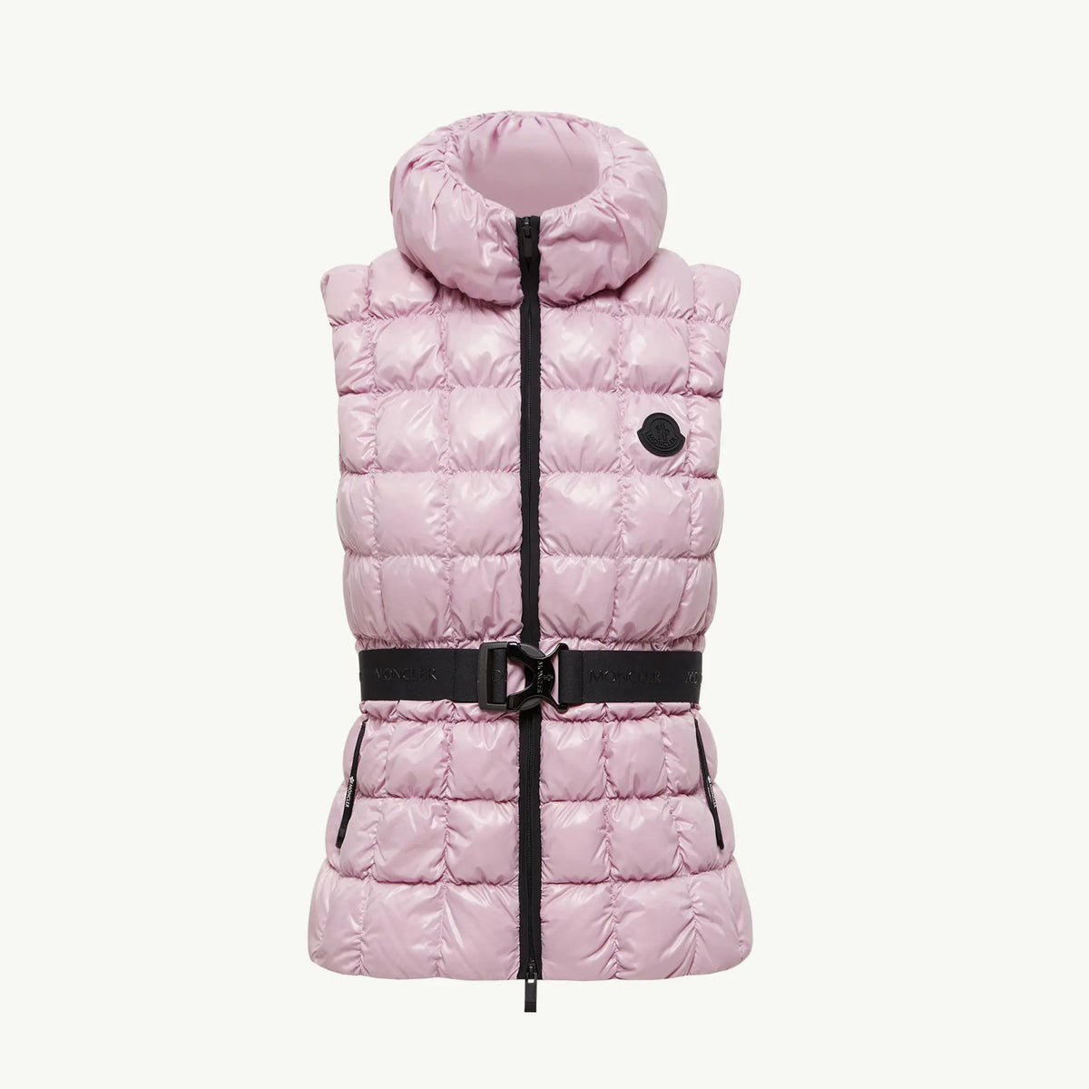 Prada Emilion Women's Winter Fashion Casual Stand Collar Zipper Sleeveless Square Quilted Down Vest #78822