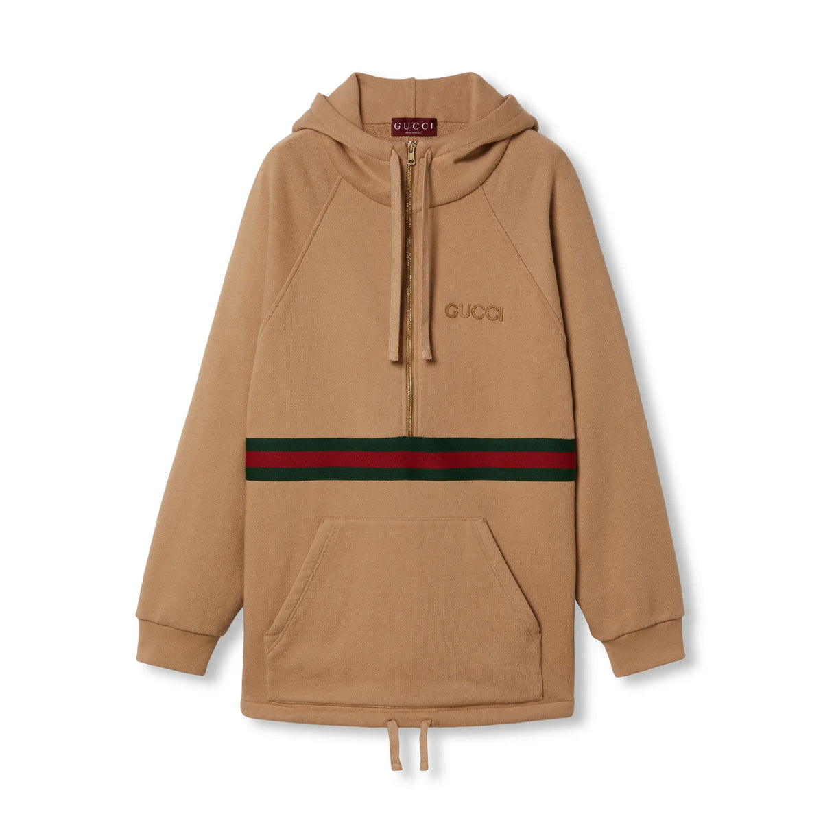 Gucci Women's Spring and Autumn Striped Printed Logo Hooded Loose Short Long Sleeve Dresses #74869