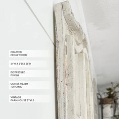 Handcrafted Wooden Window Frame