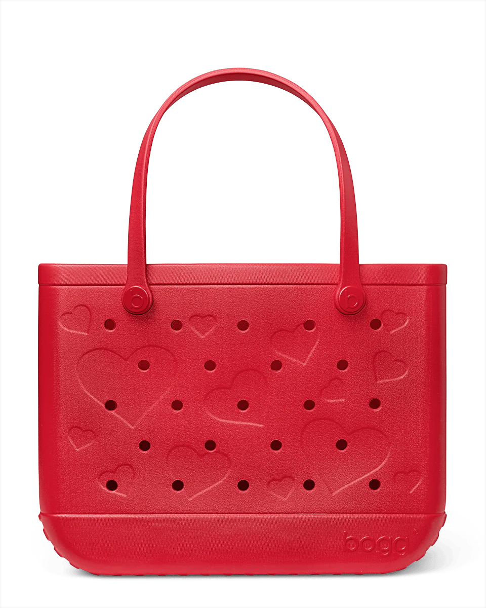 Original Bogg® Bag - Conversation Hearts BRIGHT RED