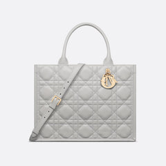 Dior Book Tote Women's Detachable Adjustable Shoulder Strap Rattan Checkered Cowhide Leather Solid Color Shopping Bag Single Shoulder Slanting Tote Bags #75338