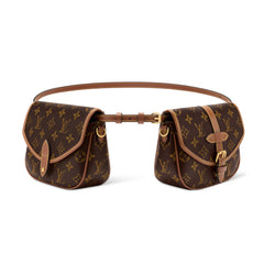 Louis Vuitton DUO BB Women's Fashion Classic Print Adjustable Strap Metal Hardware Single Compartment Crossbody Waist Bag Bags M26592 #78639