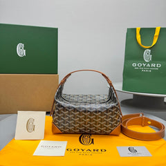 Goyard  Presbyopia Print Zipper Travel Bag Goya Toiletry Bag New All-over Logo Print Available Multiple Colors Toiletry Bag  Lunch Bags #84171A