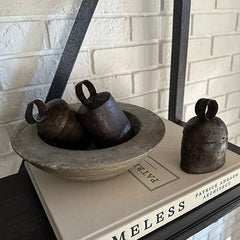 FOUND Iron Bells, Set of 3 | Pick Your Size