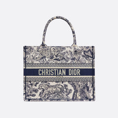 Dior Book Tote Women's Pattern Printed Embroidered Letter Printed Tweed Canvas Tote Bag Bags (please Contact Customer Service For Colour Selection Before Purchase) #76615