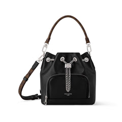 Louis Vuitton NO WAY VIBE Women's Metallic Accessories Slide Decoration Solid Colour Sheepskin Shoulder Handbag Bag Bags #76635