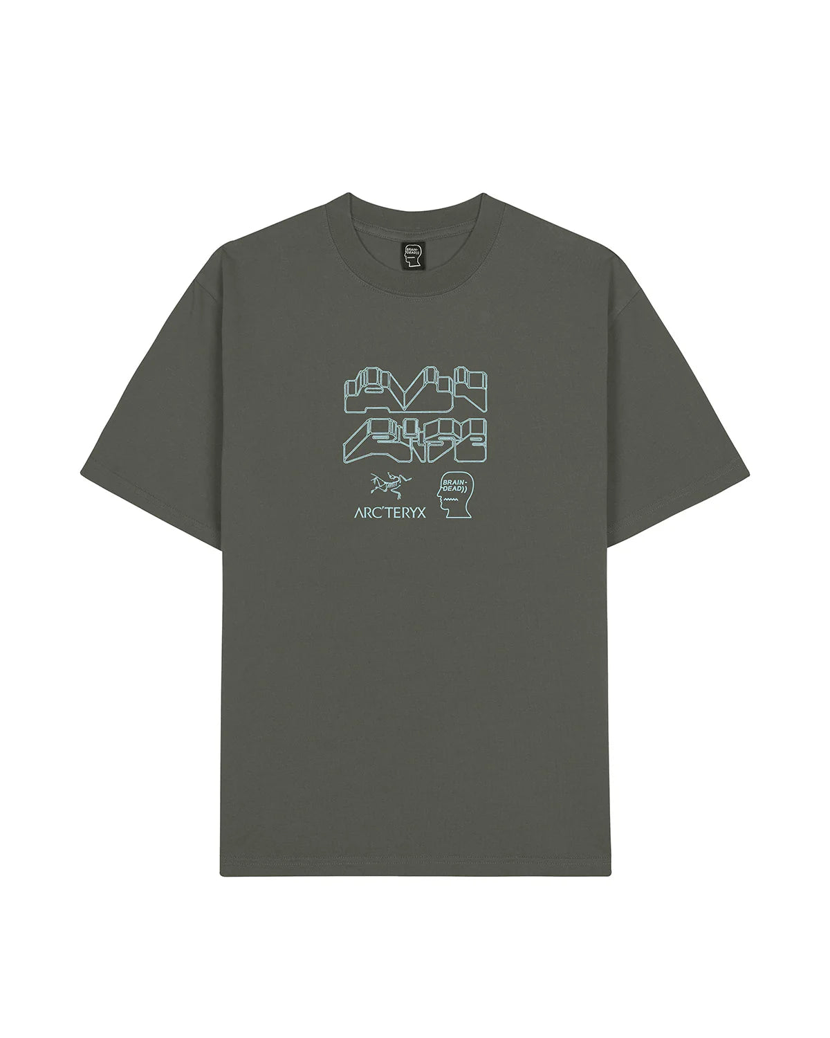 Brain Dead x Arc'teryx All Rise London T-shirt - Forest Green