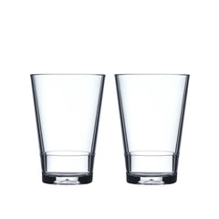 Mepal Flow Acrylic Tumbler / Set of 2 / Clear *