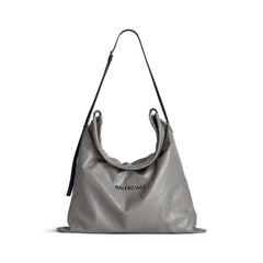 Balenciaga Women's Old Hardware Accessories Zipper Closure Sheep Leather Tote Bag Single Shoulder Crossbody Bags #75936