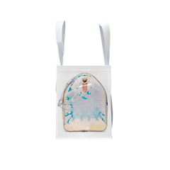 Tita Virgilia Duffle Grocery Bag Iridescent Large