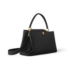 Louis Vuitton CAPUCINES SOUPLE  Women's Fashion Classic Solid-Color Leather Logo Handbag Shoulder Bag Bags M24879 #78857