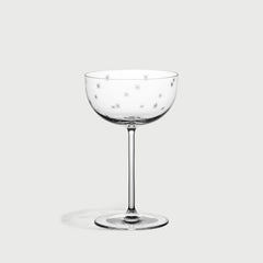 Richard Brendon Star Cut Coupe Glass / Set of 2 **