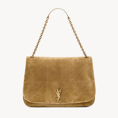 Saint Laurent Jamie 4.3 Women's Solid Color Logo Chain Suede Handbag Shoulder Bag Crossbody Bag Bags #78112