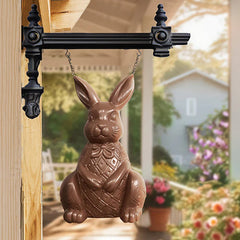 3D Chocolate Bunny Sign With New Bracket Option | Our "Easter" Signs Of The Seasons Edition