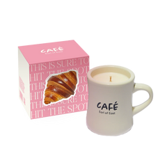 Earl of East | Limited Edition Soy Wax Café Candle - Croissant - 300ml [11oz]