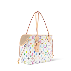 Louis Vuitton Lv X Tm Neverwoof Medium Pet Bag Cute Dog-print Pet Bag â€?Takashi Murakami Collaboration White Tri-colour 2026 New Arrival Practical Large Bags M27839 #82914A