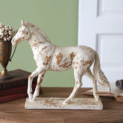 Distressed Roman Horse Statue