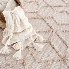 Modern Moroccan Trellis Area Rug