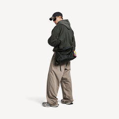 Balenciaga Men's Le City Moto Medium In Black Retro Nylon Motorcycle Bag Stylish Casual Crossbody Shoulder Bag #194664