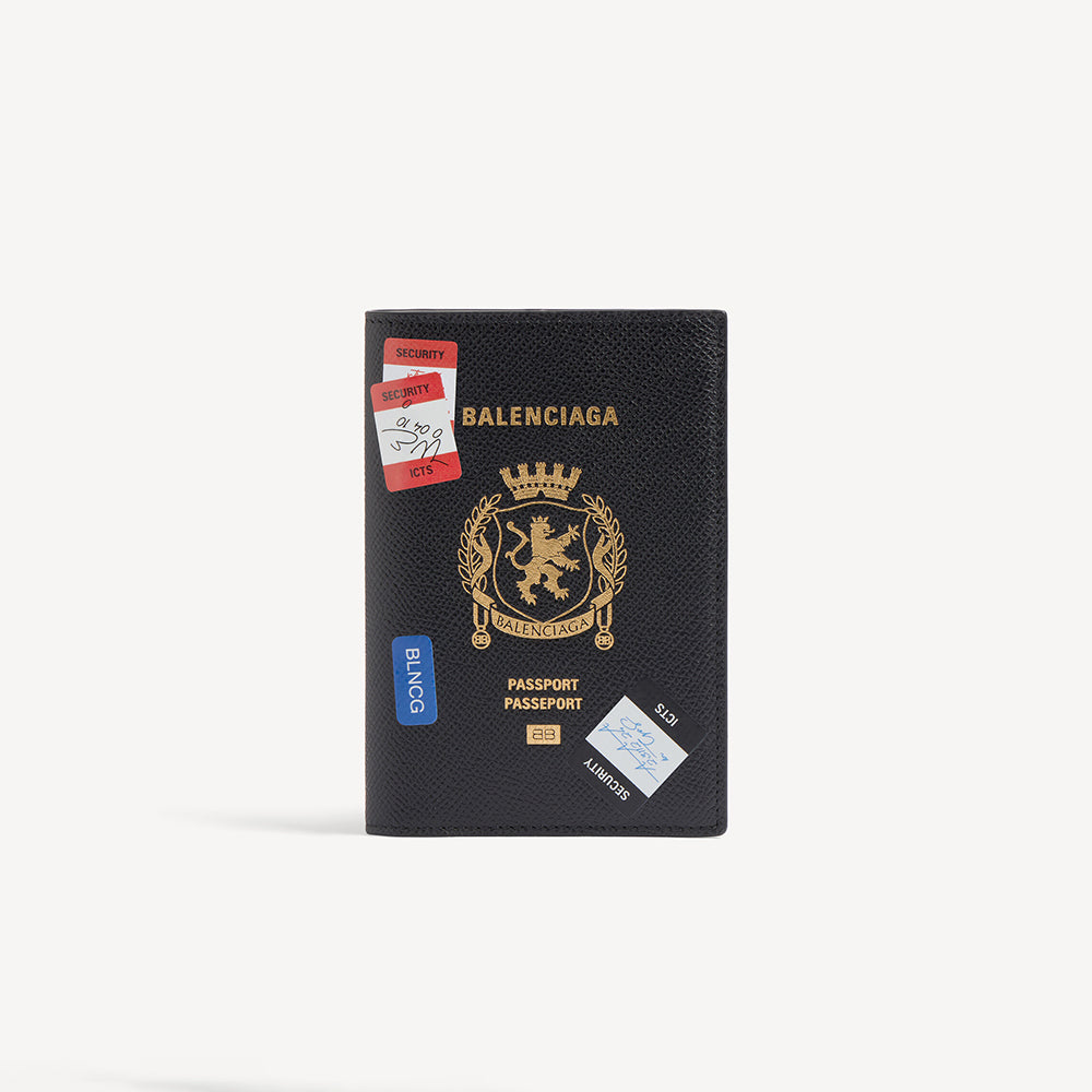 Balenciaga 26 Passport Holder (No Ticket) Genuine Leather Boarding Pass & Passport Case MINI Bag  Bags #82777A