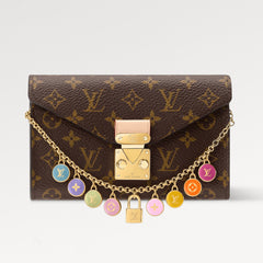 Louis Vuitton  Pouch Metis Women's Belt Leather Belt With Gold Chain Monogram Canvas Pendant Lvc Buckle New Arrival Bag Bags M4588Z #196923