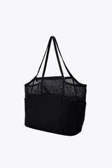 BEIS 'The Mesh Beach Tote in Black