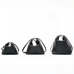 Chanel 25S Women's Chain Shoulder Strap Solid Color Cowhide Handbag Single Shoulder Bag Double Shoulder Backpack Bags #77652