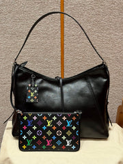 Lv X Tm Carryall Vibe Louis Vuitton Women's Adjustable Shoulder Strap Canvas With Leather Letter Logo Tote Shoulder Bag Bags #75411