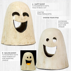 Friendly Terracotta Ghosts, Choose Your Size