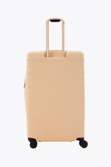 BEIS 'The Large Check-In Luggage Cover in Beige