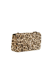 Chanel Classic Leopard-print Chain Bag With Double C Logo Stylish Casual And Retro Shoulder Bag Bags #196590