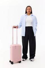 BEIS 'The Small Carry-On Luggage Cover in Atlas Pink