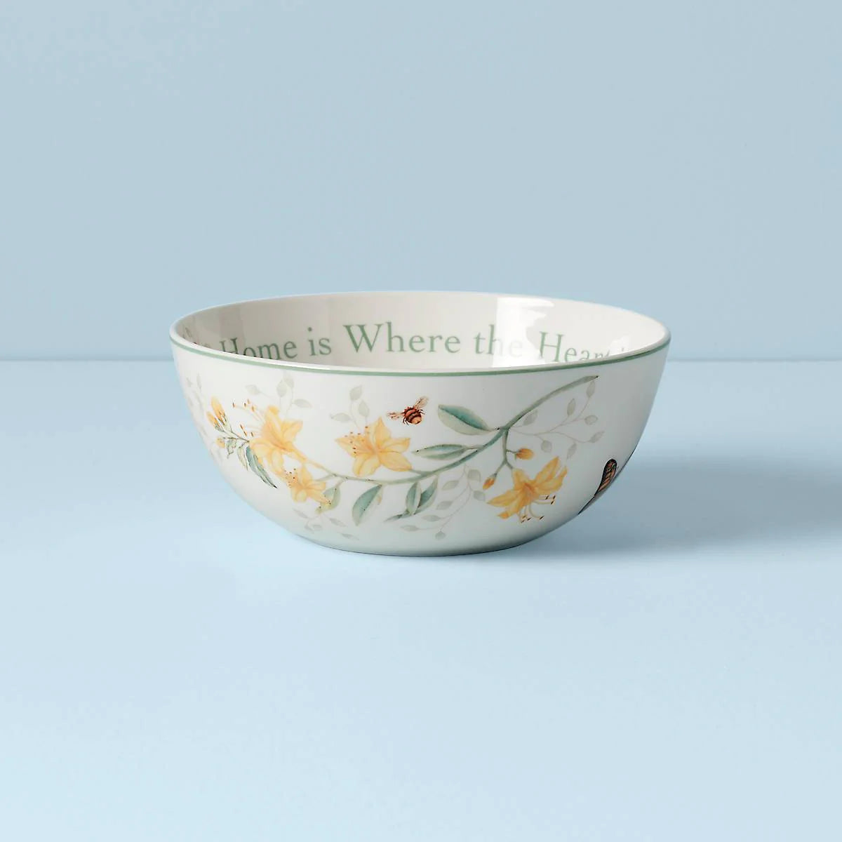 Butterfly Meadow "Home Is Where The Heart Is" Bowl