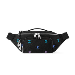 Louis Vuitton Men's Embroidered Letter Printed Solid Colour Cowhide Waist Bag Bags #76627