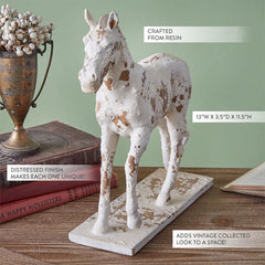 Distressed Roman Horse Statue