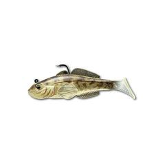 LIVETARGET Goby Paddle Tail Swimbait 3 pack